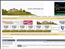 Tablet Screenshot of forum.weinfreaks.de
